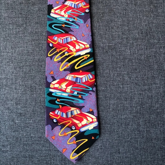 Vintage The Beatles Silk Tie - Picture 1 of 3